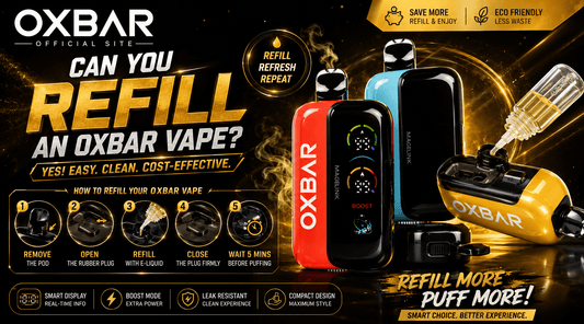 Refill an Oxbar Vape