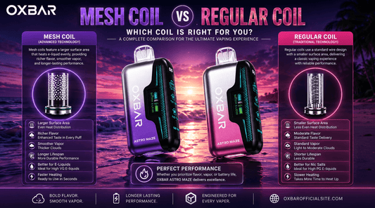 Mesh Coil vs Regular Coil in Oxbar Vapes