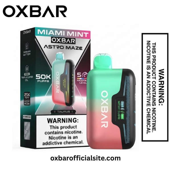 Miami Mint Oxbar Astro Maze