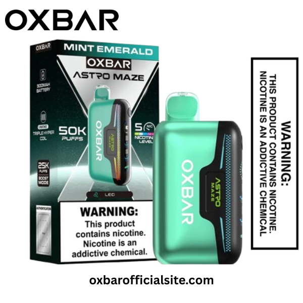 Mint Emerald Oxbar Astro Maze