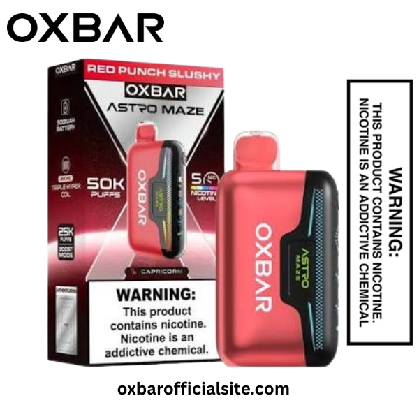 Red Punch Slushy Oxbar Astro Maze 