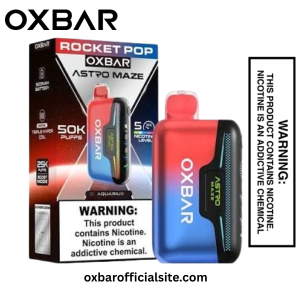 Rocket Pop Oxbar Astro Maze