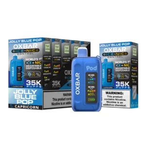 Oxbar Ice Nic Control 35K Jolly Blue Pop