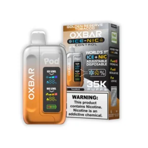 OXBAR ICE-NIC CONTROL 35K PUFFS DISPOSABLE - Golden Reserve Tobacco