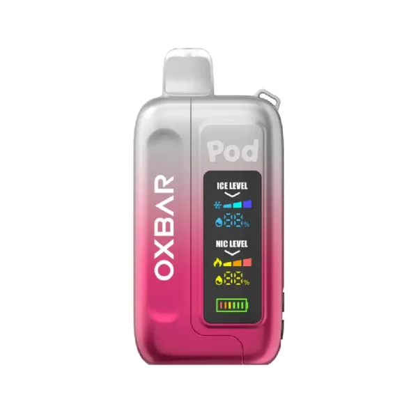 Clear Crimson Oxbar Ice-Nic