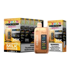 Churro Milkshake Oxbar Ice-Nic Control 35K Puffs - 5% Nic Disposable Vape