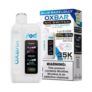 Blue Razz Lolly OXBAR x Pod Juice NIC Switch