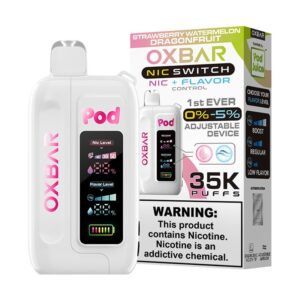 Strawberry Watermelon Dragonfruit OXBAR x Pod Juice NIC Switch