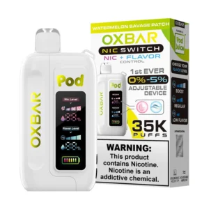 Watermelon Savage Patch OXBAR x Pod Juice NIC Switch