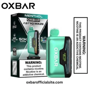 Menthol Oxbar Astro Maze 50K Puffs Disposable Vape
