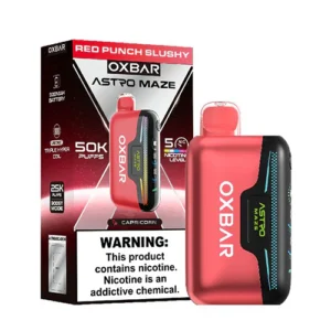 Red Punch Slushy - OXBAR Astro Maze 50K Puffs Disposable Vape