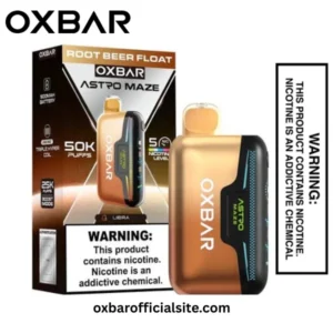 Root Beer Float Oxbar Astro Maze 50K Disposable Vape