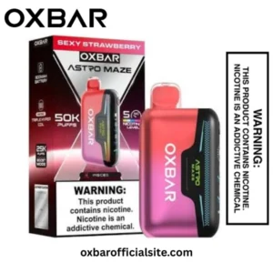 Sexy Strawberry Oxbar Astro Maze 50K Disposable Vape