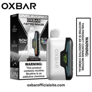 Unflavored Oxbar Astro Maze 50K Disposable Vape