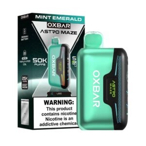 Oxbar Astro Maze 50K Mint Emerald Disposable