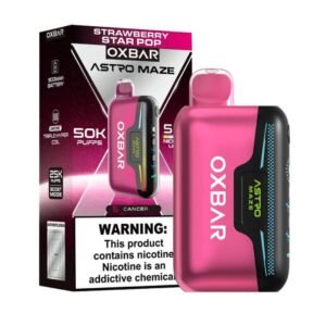 Oxbar Astro Maze 50Kstrawberry Star Pop Disposable