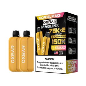 Tropical Punch - Oxbar Maglink Nixodine Pod 75K Puffs (Only Pod)