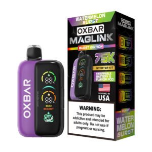 Watermelon Burst - Oxbar Maglink Nixodine Kit 75K Puffs
