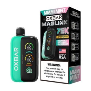 Miami Mint - Oxbar Maglink Nixodine Kit 75K Puffs