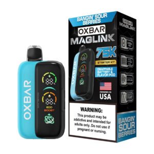Bangin Sour Berries - Oxbar Maglink Nixodine Kit 75K Puffs