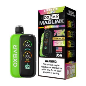 Strawberry Kiwi Burst - Oxbar Maglink Nixodine Kit 75K Puffs