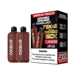 American Tobacco - Oxbar Maglink Nixodine Pod 75K Puffs (Only Pod)