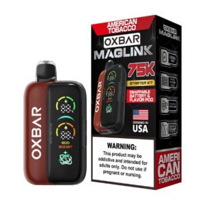 American Tobacco - Oxbar Maglink Nixodine Kit 75K Puffs