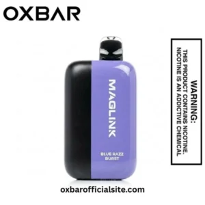 Blue Razz Burst Oxbar Maglink Nixodine Kit 75K Puffs Disposable