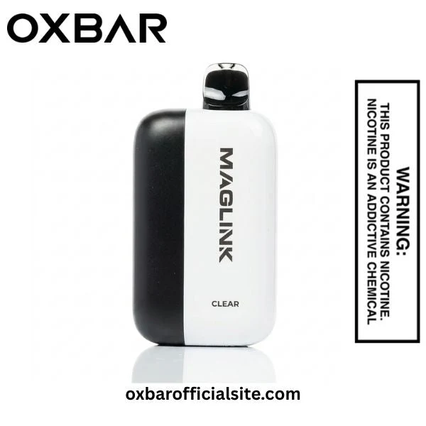 Clear Oxbar Maglink Nixodine Kit 75K Puffs Disposable 1 Clear Oxbar Maglink Nixodine Kit 75K Puffs Disposable