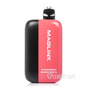 Strawberry Savage Batch - Oxbar Maglink Nixodine Kit 75K Puff Disposable