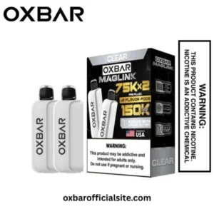 Clear Oxbar Maglink Nixodine Pod 75K (Only Pod)