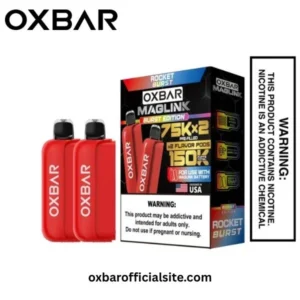 Rocket Burst Oxbar Maglink Nixodine Pod 75K (Only Pod)
