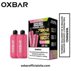 Strawberry Savage Batch Oxbar Maglink Nixodine Pod 75K (Only Pod)